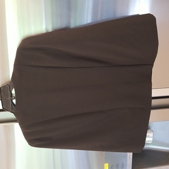 💕DREW💕 Cape Zip Up Blazer Black Small S - Picture 3 of 9